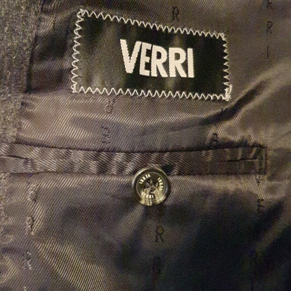 Men's luxury wool long coat Verri - Picture 7 of 9